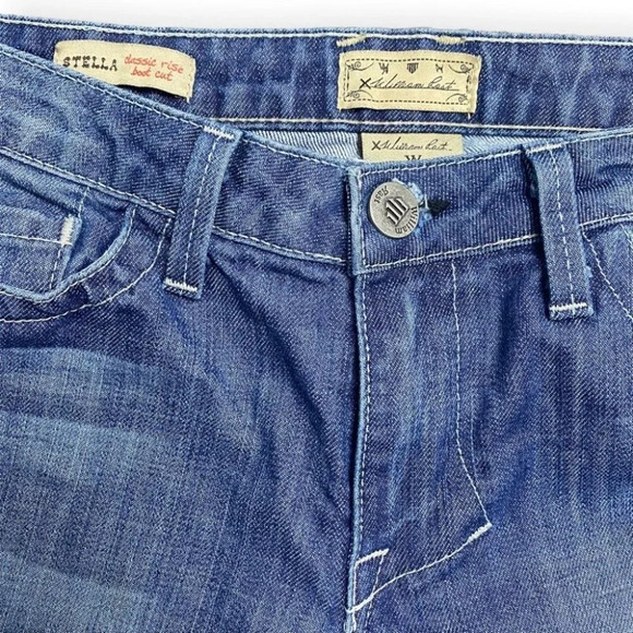 William Rast Stella Classic Rise Bootcut Blue Jeans Size 31 - Picture 6 of 12